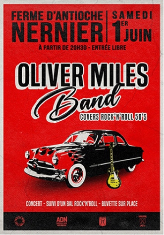 Oliver Miles Band concerts 2024